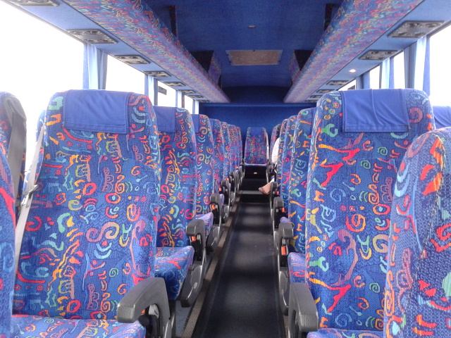 Interior Intercity Bus